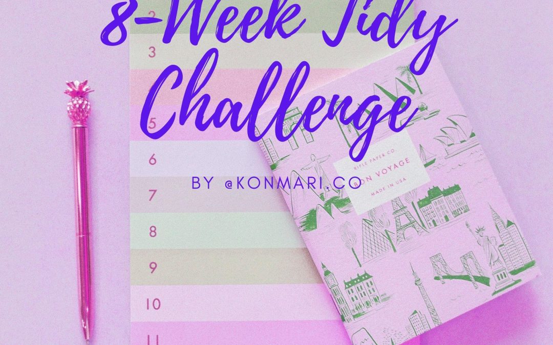 Day 0: Are you ready to join the KonMari co’s 8-Week Tidy Challenge?